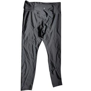 Athleta Elation Sheen Tight Leggings Black Size Large Activewear Yoga Pants